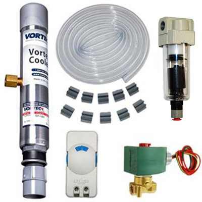 Vortex Cooler System, 15 SCFM, 115 V, NEMA 12, BSP Ports